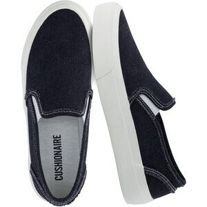 Women's Comfortable Lightweight Fulton Casual Slip On Black Sneakers Shoes